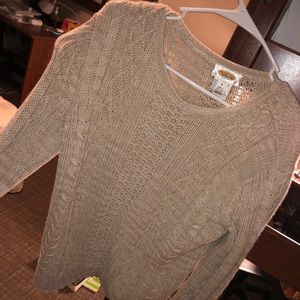 Talbots chunky sweater